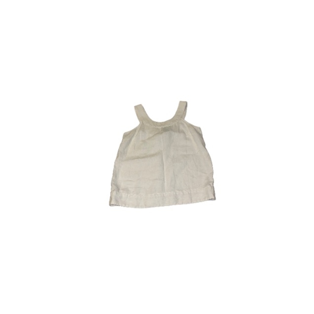 Jones New York White Linen Sleeveless Top - Women’s Size Medium